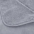60 30 Set, 6 POLYTE Oversize, x in., Quick Dry Lint Free Microfiber Bath Towel Piece (Gray)