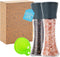 DAVIMADE Salt and Pepper Grinder Set of 2, Stone Blue Manual Spice