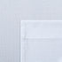 White Kitchen Curtains 36 Inch Length - Sets of 2 Panels Rod Pocket Cafe Curtains for Bathroom, Semi Sheer Short