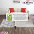 Mohawk Home 4' x 6' Non Slip Rug Pad Gripper, 1/4 Thick Dual Surface Felt + Rubber Gripper - Safe for All Floors