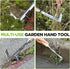 WORKPRO Crack Weeder, 12" Stainless Steel Crevice Tool with Beech Wood Handle for Garden Lawn