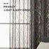 FINECITY Black Gold Sheer Curtains, Metallic Gold Foil Tree Branch, 63 Inch Length, Set of 2
