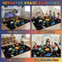 Decor,3'5' Space Rugs for Kids Bedroom,Outer Space Rug for Boys Room with Solar System,Planets Theme Area Carpet