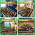 31''x47'' Kids Car Rug for Play Toy Cars, Race Track Play mat Carpet Kid Road Rugs for Playroom Classroom Kids