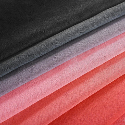 KOUFALL Red Curtains for Kids Bedroom, 2 Panels Sheer Gamer Curtains for Boys Room, 63 Inch Length
