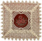 Simhomsen Set of 4 Small Mini Lace Table Doilies Square 12 inch,