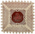 Simhomsen Set of 4 Small Mini Lace Table Doilies Square 12 inch,