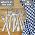Elegant Mini Cocktail Forks Set, 12 Pcs Stainless Steel Tasting Forks for Appetizers, Great for Events