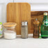 Fox Run 5167 Glass Spice Jar with Stainless Steel Shaker Lid, 6 Ounce Clear Container for Seasonings, 1 Count