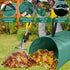 VICAMB 60 Gallon Leaf Collector,Collapsible Lawn & Leaf Bag,Heavy Leaves Pick up Tool Reusable Yard Waste Bags,Large