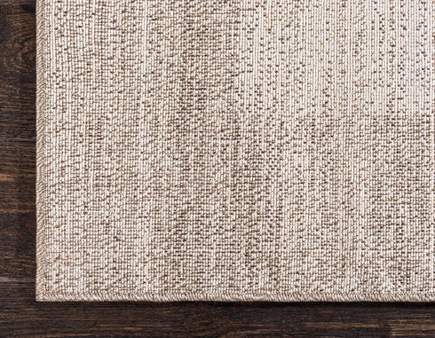 Unique Loom Del Mar Collection Area Rug - Abigail (2' 2" x 3' 1", Beige/Ivory)