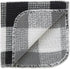 Set, 12x12, 6 DII Scrubber Dishcloths Collection Windowpane Dishrag Black Buffalo Check, Piece