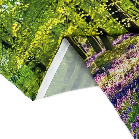 HVEST Forest Sunshine Tapestry, Spring Tapestry Wall Hanging, Nature Landscape Decor for Living Room Bedroom 40L x 60W