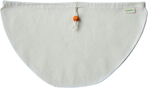 Greek Yogurt Strainer Pouch - Organic Cotton (16"X9") / Reusable Cheesecloth Alternative