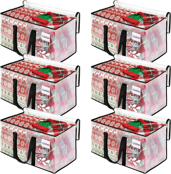 Clear Moving Bags Heavy Duty Extra Large - Moving Supplies with Reinforced Handle, Storage Bags for Packing Essentials