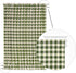 Buffalo Check French Door Panel, 54x40, Sage