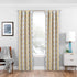 ECLIPSE Morrow Room Darkening Curtains for Bedroom, 37" x 63" Thermal Insulated Light Blocking Single Panel