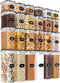 PRAKI Airtight Food Storage Containers Set with Lids - 24 PCS, BPA