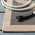 2' 3'7", (CY6243-246) SAFAVIEH Washable Rug Outdoor Courtyard Collection - x Grey & Beige, Non-Shedding & Easy