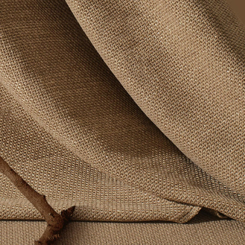 Bedside Table Mat Nightstand Dust Cover Waterproof Cotton and Linen- Brown