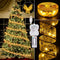 Vimorg Christmas Decorations, 2.5Inch x 33Ft 100 Led Christmas Tree Ribbon Lights with