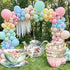 3 Amyhill Pcs Large Wonderland Tea Party Decorations Wonderland Garden Yard Sign Teapot Teacup Tea Bowl Cardboard