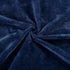 EVOLIVE Soft Micromink Faux Fur Body Pillow Cover, 21"x54" Replacement with Zipper Closure (Navy)