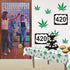 Beistle Weed Tablecover