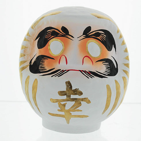 4.7 inch) Dharma Doll - Made in Japan - Peace & Purity (White, Medium