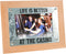 Pavilion Gift Company Casino People Photo Frame, 9.5" x 7.5", Self-Standing Gambling Desk Home Decor