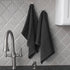 Ritz Royale Collection Kitchen Towel Set - 100% Combed Terry Cotton, Highly Absorbent, Oversized, 28" x 18", 2-Pack,