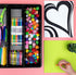 Kitchen Utensils Organizer, Large Non-Slip Cutlery Drawer Holder, 3 Compartment Multi-Purpose Home Organization, Black