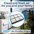 HQRP Filter Compatible with Hunter 30936 QuietFlo Models 30085, 30090, 30095, 30105, 30117, 30119, 30130, 36117, 36127,
