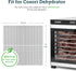COSORI Food Dehydrator Accessories for 10 Tray CFD-P101-SUS Only, BPA-Free Plastic Mesh Screens, 2 Pack