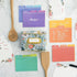 Jot & Mark Recipe Card Dividers, 24 Tabs per Set, Organize Recipe Box for 4x6 Inch Cards (Rainbow)