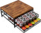 NHZ Coffee Pod Drawer Holder for K Cup, 2-Tier Organizer, No Assembly Required, K Cup Holder with 72 Capacity