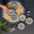 Set 12, 6 Set, 160ML KARACA Turkish Tea Glasses of Tea Cups with Saucers for People, Traditional Turkish Tea Clear