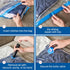 5 Pack Small Vacuum Storage Bags for Comforters, Blankets & Clothes, Vacuum Sealed Compression Bags