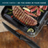 Home Hero 6 Pcs Steak Knives Set, High-Carbon Stainless Steel Razor-Sharp Serrated Knives with Ergonomic Handles