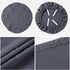Stretch Chair Seat Covers, 6 PCS Removable Washable Dining Chair Covers, Anti-Dust Slipcovers for Dining Room, Gray