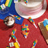 Herdear 7 1-9 6 5) Pcs Building Block Number Birthday Candle with Building Blocks Candles Numeral Birthday Candles