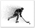 Set of 4 Unframed Hockey Wall Art Prints (8x10) - Ice Hockey Posters for Bedroom, Man Cave, Decor for Kids