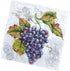 20-ct 13x13 Purple Grape Napkins, Decorative Paper Napkins for Dessert, Birthday, Wedding, Anniversary