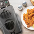 OVENTE Electric Deep Fryer, 2 Liter Capacity, 1500 Watt with Viewing Window, Odor Filter, and Removable Frying Basket