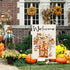 Welcome Boots Garden Flag, Vertical Double Sided Flower Bird Autumn Fall Decor 12.5 x 18 Inches