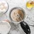 OVENTE 5-Speed Electric Hand Mixer, Stainless Steel Mixing Whisk, Portable & Lightweight 150W Motor, Black HM151B
