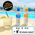 Flask(16 oz GoPong Aluminum Spray Bottle Sunscreen Total) - Hidden Alcohol Travel Flasks Secret Liquor Containers