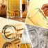 COKTIK 4 Pack Heavy Large Beer Glasses with Handle, 20 Ounce Classic Beer Mug Glasses Set