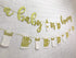 A Baby is Brewing Baby Shower Banner - Diaper Party Decor for Gender Reveal and Pregnancy Celebration