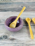 JapanBargain 3700 Mini Bamboo Matcha Scoops Spoons for Spices, Tea, Salt, Sugar, Condiment, 4 inch, Pack of 20